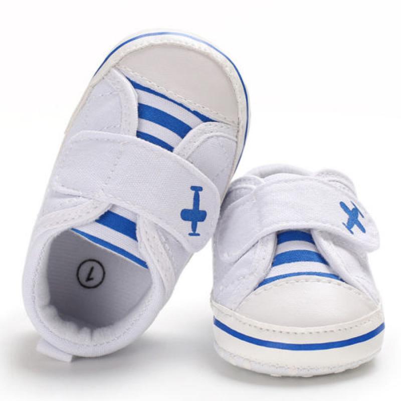 Infant Toddler Baby Boy Girl Soft Sole Crib Shoes Sneaker Newborn to 18 Months