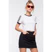 Fashion Women Summer Crop Top Ribbed Short Sleeve Blouse Ladies Casual Tops Tee