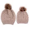 Mom Beanie Hat Cap Knitted hat Newborn Baby Knit Soild Cotton Blend Women Warm