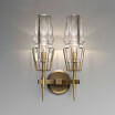 Bayhceer HL484570 High Bright Aged Brass Wall Sconce Lighting FixtureStyle B