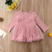Baby Infant Girl Pageant Party Birthday Princess Wedding Tutu Flower Dress US