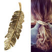 Fashion Women Leaf Feather Hair Clip Hairpin Barrette Bobby Pin Hair Accessories