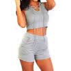 Sexy Lady Slim Tracksuit Hoodies Sweatshirt Pants Sets Sport Wear Casual Suit