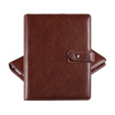M & G APYJ4B19 A5 Business Sheet Coil Leather Leather Face Diary Notebook 60 pages of brown