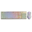 Blackjack AJAZZ Watcher full color RGB game machine keyboard&mouse suit white black shaft usb wired backlight game keyboard mouse set mechanical keyboard black