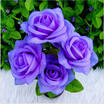 Nice Home Wedding Party Flower Decor Rose Bouquet Bunch Silk Artificial Flowers