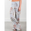 New Ladies Summer Wide Leg Loose Trousers Floral Printrd Palazzo Womens Pants