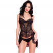 New Size Underwear Lace Sleepwear Lingerie Set Womens Bridal Babydoll Dress
