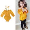 Newborn Toddler Baby Girl Kids Clothes Long Sleeves Romper Jumpsuit Bodysuit