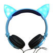 Fashion Qute cat Ear LED Glowing Headphone Headset Girls Best Birthday Gift NEW