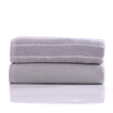 Jingdong Supermarket Yongliang towel home textiles A class plain stripes AB version of the couple face towel cotton towel sports towel 2 light gray 105g piece 34 85cm