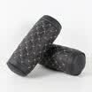 Wufu Jinniu car headrest lumbar fashion Chinese style series massage pillow neck pillow pillow car office memory cotton cylinder pillow cool black factory straight hair