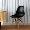 Izipo Casual Plastic Chair Simple Concise Chair ergonomic Computer Chair Yimus Solid Wood Chair Office Leisure Seat Meeting Backrest Chair Blue