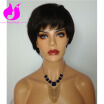 Amethyst Short Bob Wigs For Black Women 8A Machine Made None Lace Human Hair Wigs