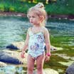 Infant Baby Girl Unicorn Romper Backless Bodyusit Jumpsuit Sunsuit Summer Set UK