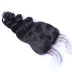 Loose Wave 4x4 Lace Closure with Baby Hair Brazilian Virgin Human Hair Closure for Women Natural Color