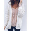 Women Crochet Kimono Hollow Knit Tops Knitwear Coat Outwear Cardigan Fashion