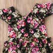 Toddler Kids Baby Girls Floral Romper Bodysuit Jumpsuit Outfits Sunsuit Clothes