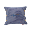 Jingdong Supermarket Jia Bai pillow pillow to protect the waist pillow cotton washed cotton fabric logs can be washed&washed red stripes 45 45cm