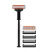 Apache A206W razor head 3 Pack double blade US imports blade