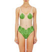 Funny Swimsuit Nake Print One Piece Hairy Man Sexy Woman Summer Swimwear Bathing
