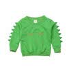New Children Jumper Plain Boys Kids Sweatshirt Crew Neck Pullover Sweater Tops