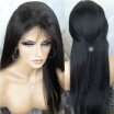 Lace Front Human Hair Wigs For Black Women Brazilian Straight Hair Glueless Lace Front Wig with Baby Hair