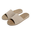 Jingdong Supermarket FOOJO hand-woven Malan grass breathable quiet couple slippers female models 35-38 yards