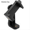 360Rotate Universal Mobile Phone 14" Tripod Mount Holder Clamp Clip For Samsung