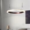 Baycheer HL487585 Color-Changing Linear LED Pendant Light 218W Tiered Innertube LED Chandelier