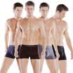 Seven wolves men &39s underwear male orchid glue bright tendons net color angle pants 4 boxed XXXL