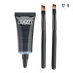 Brown Waterproof Tint Eyebrow Cream With 2PC Mascara Eyebrows Paint Brush Set