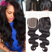 Hot Sale Malaysian Body Wave Closure 44 Malaysian Lace Closure With Bleached Knots Cheap Closures Sassy Girl