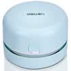 Deli 18880 strong suction desktop vacuum cleaner cleaning assistant keyboard dust mini portable light green