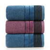 Gold towel GA1198 cotton high&low hair satin cut velvet scarf blue violet mixed color 3 loaded 70 34cm 90g