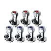 Cobbe Cobbe 98627-7JT Cabernet copper angle valve 7 sets of thickening water stop angle valve hot&cold angle valve 4 cold 3 heat