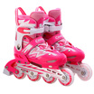 Couples COUGAR skates children&39s roller skates men&women adjustable roller skates lightning single shoes MZS835L-12 pink S code
