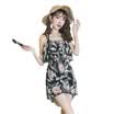SEAROCK female swimwear bikini three-piece skirt small chest gather blouse wa sexy ladies hot spring swimwear