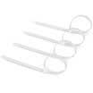 Ning-shengwei NL-6005B Self-locking nylon cable tie 8 300 white 50 pieces of fixed plastic buckle bundle tie line