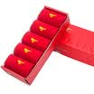 Jingdong Supermarket seven wolves socks male tube bin red this life men socks wedding big red socks gift boxed clean red socks 5 double yards 90939