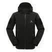 Camel CAMEL outdoor couple fleece soft shell clothing male 2F14025 black XL