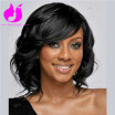 Amethy Top 8A Grade Peruvian Human Hair Short Bob Full Lace Wigs