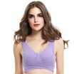 Snow flying bra sexy lace fitness without steel bra XWX7810 light purple XL