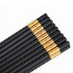 Double gun Suncha alloy chopsticks ten pairs of gift hotel Japanese chopsticks KZ4068 gold