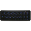 Fuller Fühlen L460S Smart Blue Backlight Wireless Membrane Keyboard Mute Keyboard Home Laptop Office Office Black