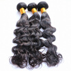 Indian Virgin Hair Weave Romance Wave 3Pcs 100 Human Hair Extensions Virgin Indian Hair Bundles Natural Black Color 1B New Style