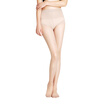 Meng Na MengNa 15D thin section of the wide wide body Fujie pantyhose anti-hook wire double-sided plus file to increase the stockings 3 skin 3 black uniform