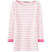 Semir Women&39s fresh stripes wild casual students conventional models T-shirt 19316010803 white red tone M