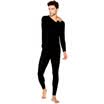 HengYuanXiang womens lycra thin warm autumn clothes underwear set