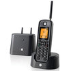 Motorola Motorola O201C phone long distance digital cordless single orange backlit phone book in English display menu can be extended fixed wireless landline